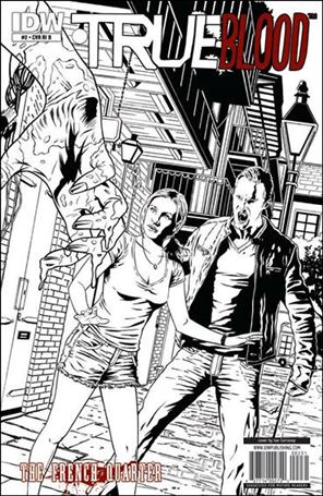 True Blood: French Quarter issue 2-D Joe Corroney 1:25 Sketch Cover