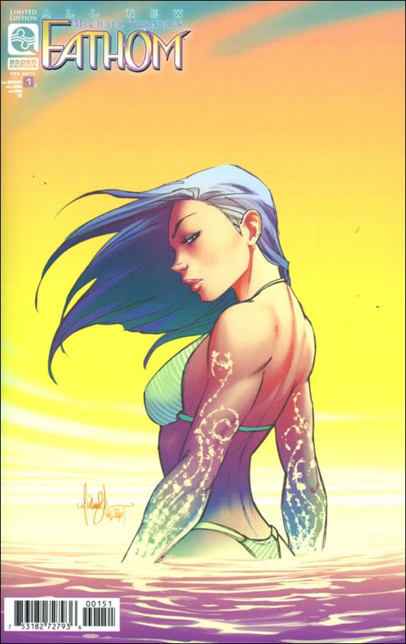 All New Michael Turner's Fathom issue 1-E Michael Turner 1:24 Cover
