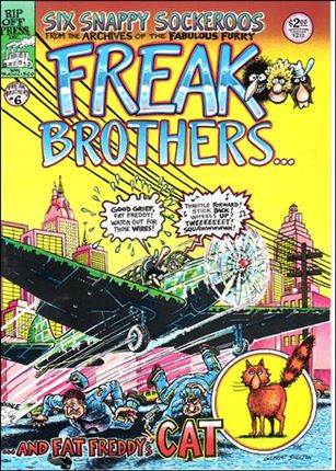 Fabulous Furry Freak Brothers issue 6-C Third Printing