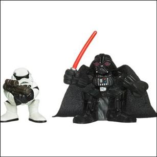 Star Wars: Galactic Heroes figure 86 Darth Vader and Stormtrooper