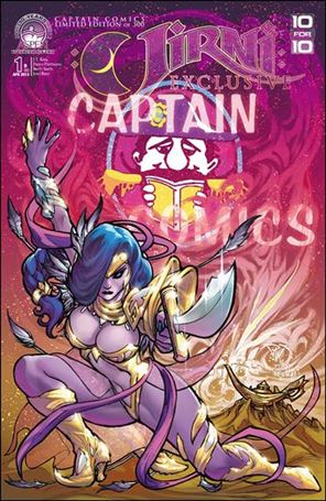 Jirni (2013) issue 1-D05 Paolo Pantalena Captain Comics Cover 1/300