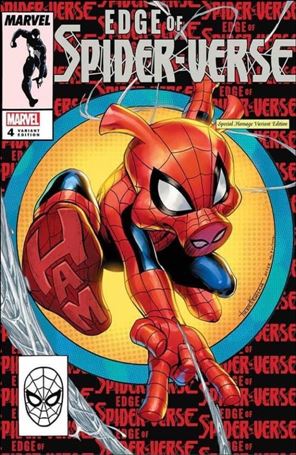 Edge of Spider-Verse (2022) issue 4-H Tyler Kirkham Exclusive Trade Dress Homage Cover