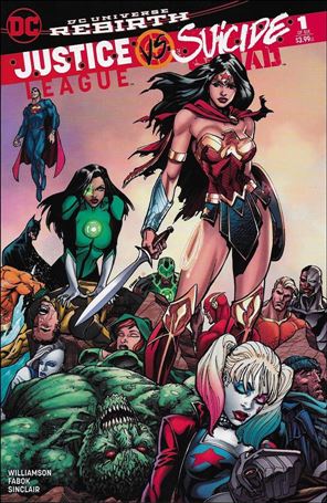 Justice League Vs Suicide Squad issue 1-U Bart Sears Sleeping Giant Collectibles WW Cover
