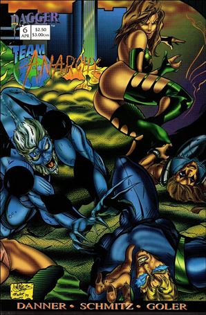 Team Anarchy issue 6 Wraparound Cover