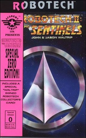 Robotech II: The Sentinels Book IV issue 0-B Special Zero Edition