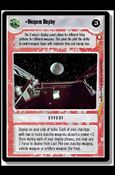 Star Wars: Special Edition Limited (Base Set) card 238 Weapons Display