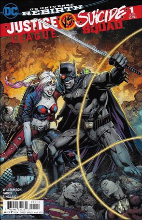 Justice League Vs Suicide Squad issue 1-W Jason Fabok Second Printing Cover