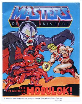 Masters of the Universe (1983) issue 4.10-B Mini Comic - "Printed in U.S.A." Cover 
