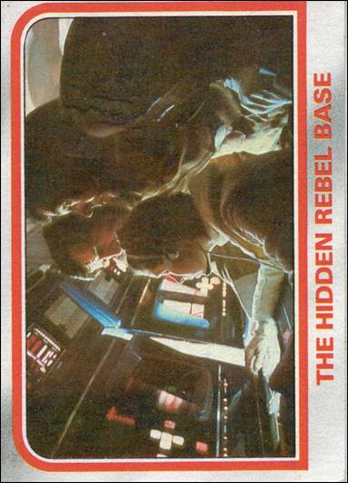 Star Wars: The Empire Strikes Back: Series 1 (Base Set) card 16 The Hidden Rebel Base