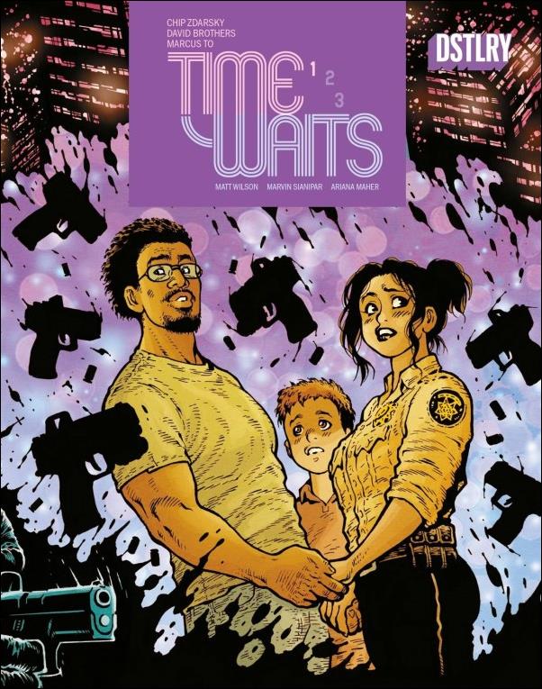 Time Waits  issue 1-D Adam Warren 1:25 Wraparound Cardstock Cover