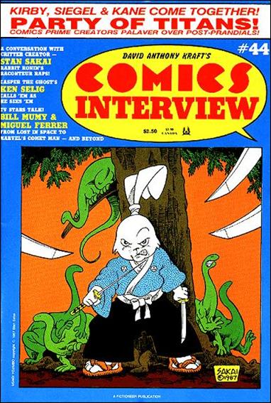 David Anthony Kraft's Comics Interview issue 44