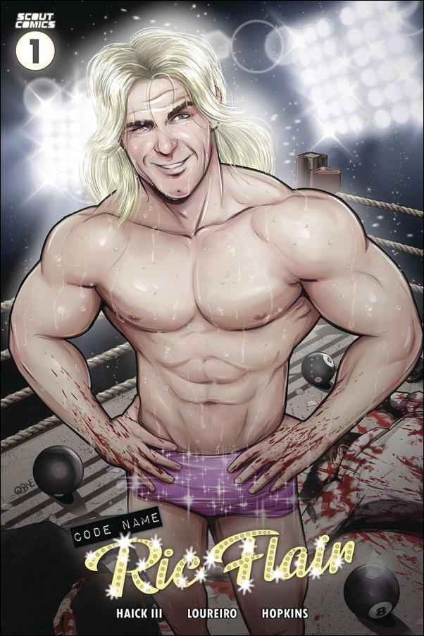 Codename: Ric Flair issue 1-C Rubén Cubiles Cover
