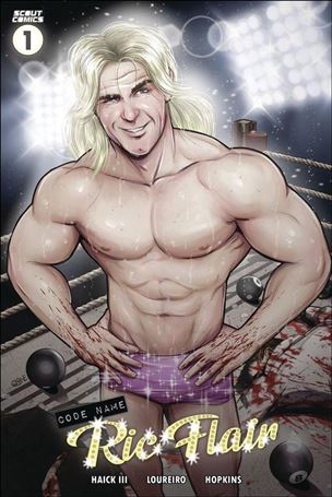 Codename: Ric Flair issue 1-C Rubén Cubiles Cover