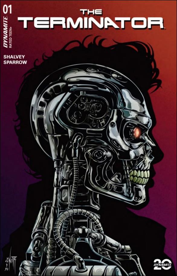 Terminator (2024) issue 1-ZA Jordan Noir Retailer Exclusive Cover 1/500