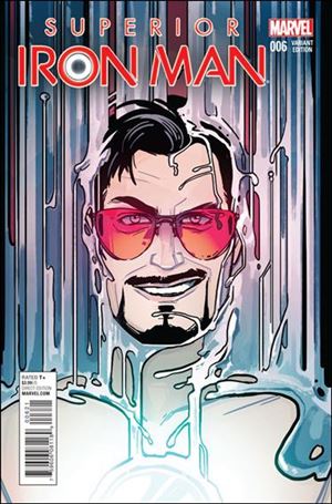 Superior Iron Man issue 6-B Annie Wu Women of Marvel Cover