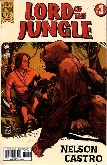 Lord of the Jungle (2012) issue 3-C Francesco Francavilla 1:10 Cover