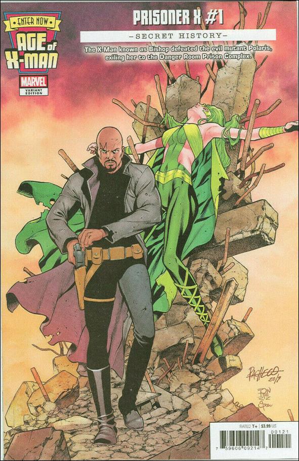 Age of X-Man: Prisoner X issue 1-D Carlos Pacheco Unbagged Secret Cover