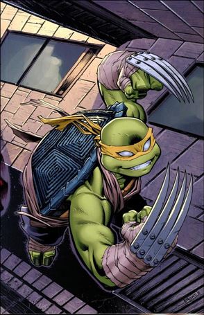 Teenage Mutant Ninja Turtles (2011) issue 100-H Ed McGuinness Midtown Comics Jennika Virgin Cover