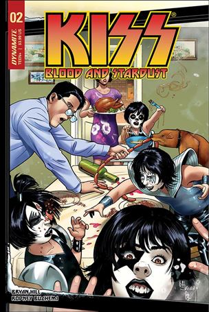 Kiss: Blood and Stardust issue 2-C Maria Sanapo Cover