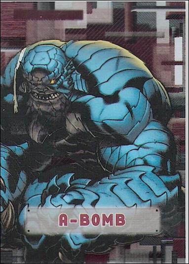 Marvel Beginnings: Series 3 (Prime Micromotion Cel Subset) card M3-1 A-Bomb