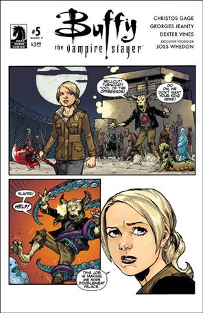 Buffy the Vampire Slayer Season 11 issue 5-B Georges Jeanty Cover