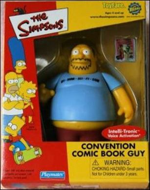 Wizard/Toyfare Magazine Exclusive Figures figure 50 Comic Book Guy (Toyfare #50 Mailaway)