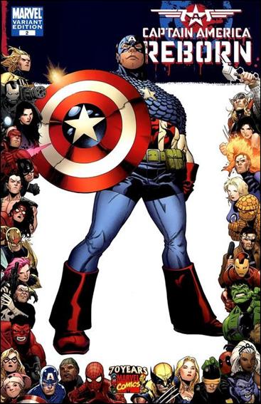 Captain America: Reborn issue 2-D 70th 1:25 Frame Cover