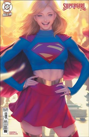 Supergirl (2025) issue 1-B Stanley 'Artgerm' Lau Cardstock Cover
