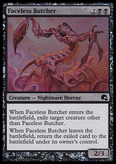 Magic the Gathering: Premium Deck Series: Graveborn (Base Set) card 3 Faceless Butcher