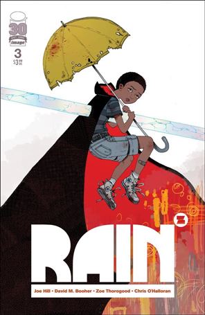 Joe Hill's Rain issue 3 Zoe Thorogood Cover