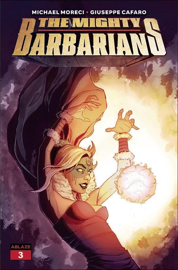 Mighty Barbarians issue 3 Caitlin Yarski Cover
