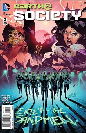 Earth 2: Society issue 2 Jorge Jimenez Cover