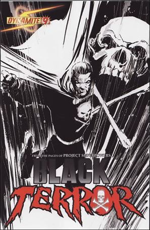 Black Terror (2008) issue 9-B Mike Lilly 1:5 Cover