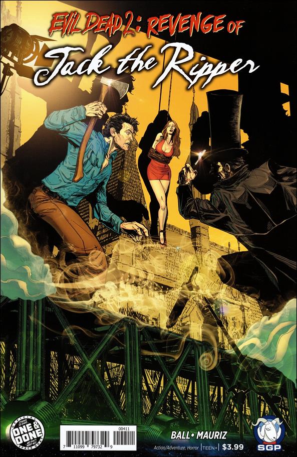 Evil Dead 2: Revenge of Jack the Ripper issue 1 Raul Valdes Cover