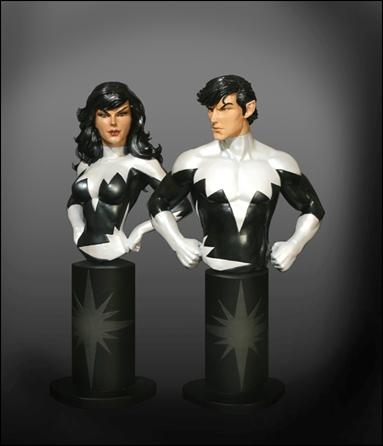 Marvel Mini-Busts (Bowen) item 206 Aurora & Northstar 2-Pack 1/1500