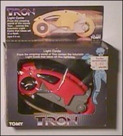 Tron (Light Cycle) figure 1-B Red Light Cycle
