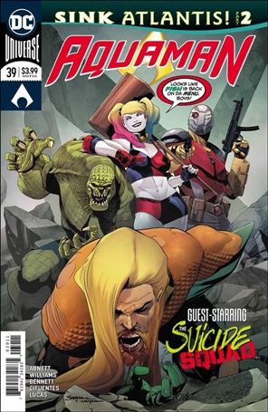 Aquaman (2016) issue 39 Rafael Sandoval Cover