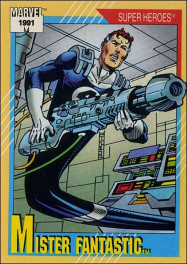 Marvel Universe: Series 2 (Base Set) card 7 Mister Fantastic