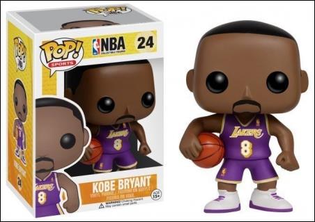 Pop! Basketball figure 24 Kobe Bryant (purple #8 Jersey SDCC/ Toycon)