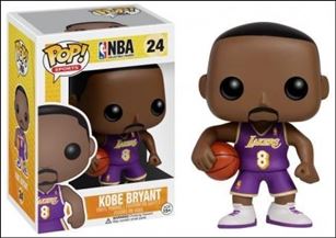 Pop! Basketball figure 24 Kobe Bryant (purple #8 Jersey SDCC/ Toycon)