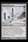 Magic the Gathering: Coldsnap (Base Set) card 142 Thrumming Stone