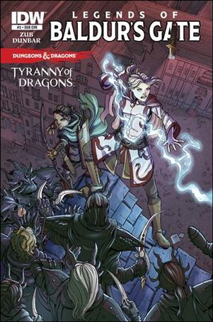 Dungeons & Dragons: Legends of Baldur's Gate issue 3-B Max Dunbar Subscription Cover