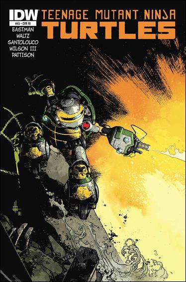 Teenage Mutant Ninja Turtles (2011) issue 45-C Zach Howard 1:10 Cover