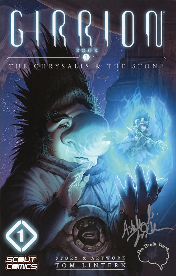 Girrion issue 1-B Ashley Witter "The Brain Trust" Cover