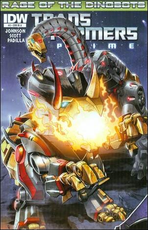 Transformers Prime: Rage of the Dinobots issue 3-B Nick Roche 1:10 Cover
