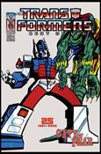 Transformers: Best of UK: CIty of Fear issue 5-B Retro Art Cover