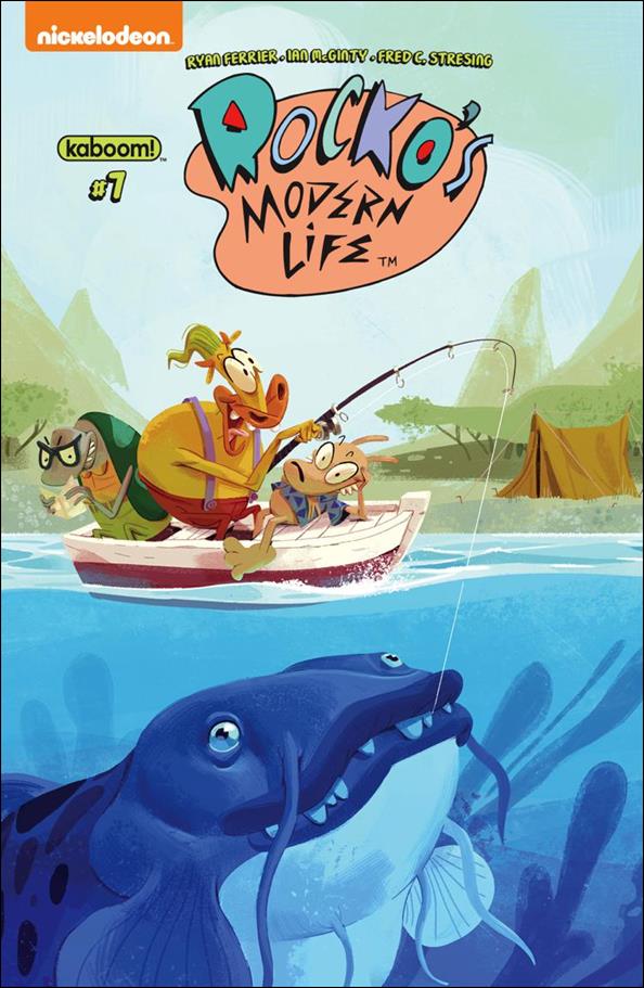 Rocko's Modern Life (2017) issue 7 Jorge Monlongo Cover