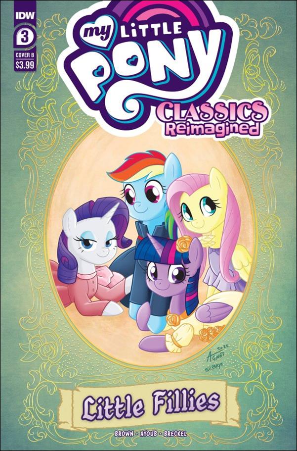 My Little Pony Classics Reimagined: Little Fillies issue 3-B Agnes Garbowska Cover