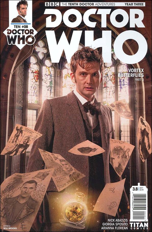Doctor Who: The Tenth Doctor Year Three issue 8-B Will Brooks Photo Subscription Cover
