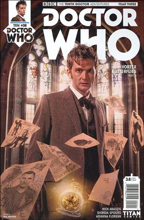 Doctor Who: The Tenth Doctor Year Three issue 8-B Will Brooks Photo Subscription Cover